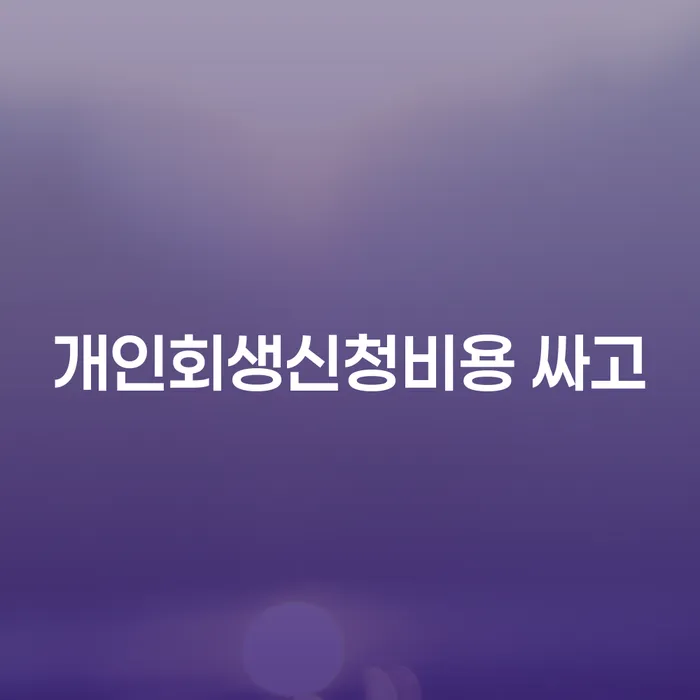 캐피탈대출 연체 시 개인회생 신청했을 경우