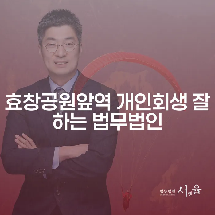 효창공원앞역 개인회생 잘하는 법무법인