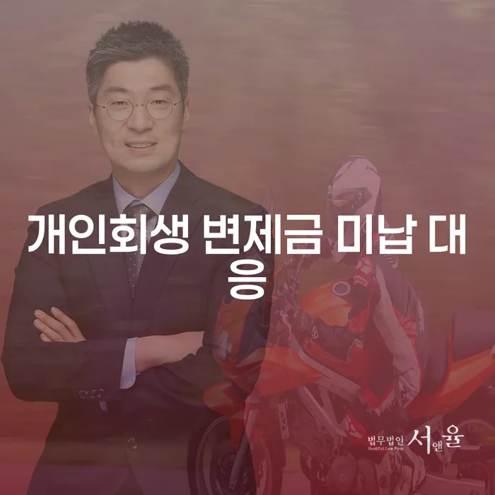 개인회생 변제금 미납, 어떻게 대응해야 할까요?